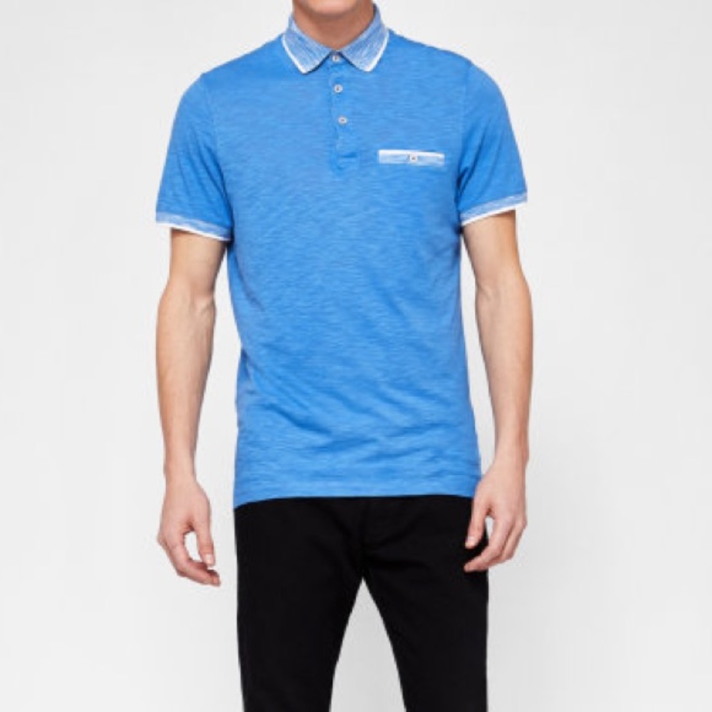 💫HP💫 Ted Baker DALMAT Space Dye Polo Shirt